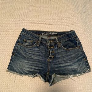 Mid/High Rise Blue Jeans, Size 0
